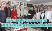 Cahit Zarifoğlu Şiir Yarışması Şampiyonu YARPUZ Edebiyat Dergisi tarafından ödüllendirildi.