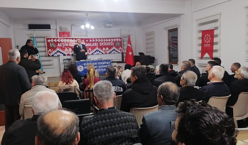 Elbistanlı Şair Kazım Yüksel için Anma ve Kitap İmza gecesi düzenlendi.