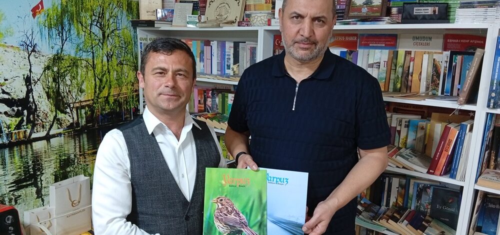 Yazar Muhammed Kurtcephe’den Yarpuz Edebiyat Dergisine ziyaret.